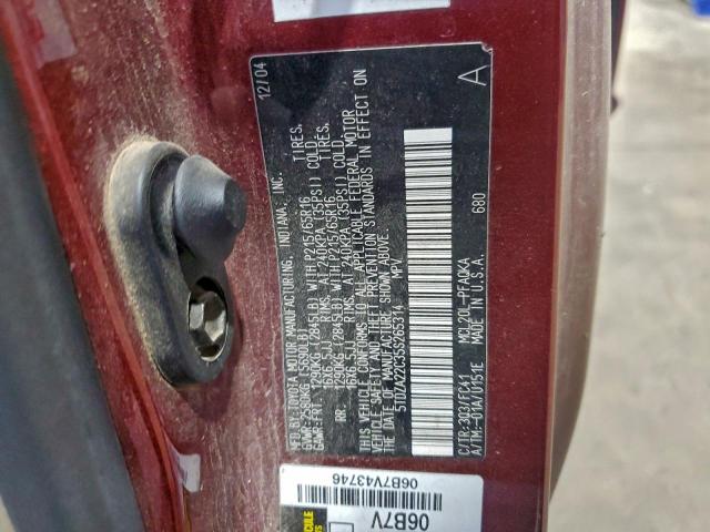 Toyota Sienna Xle Image 12