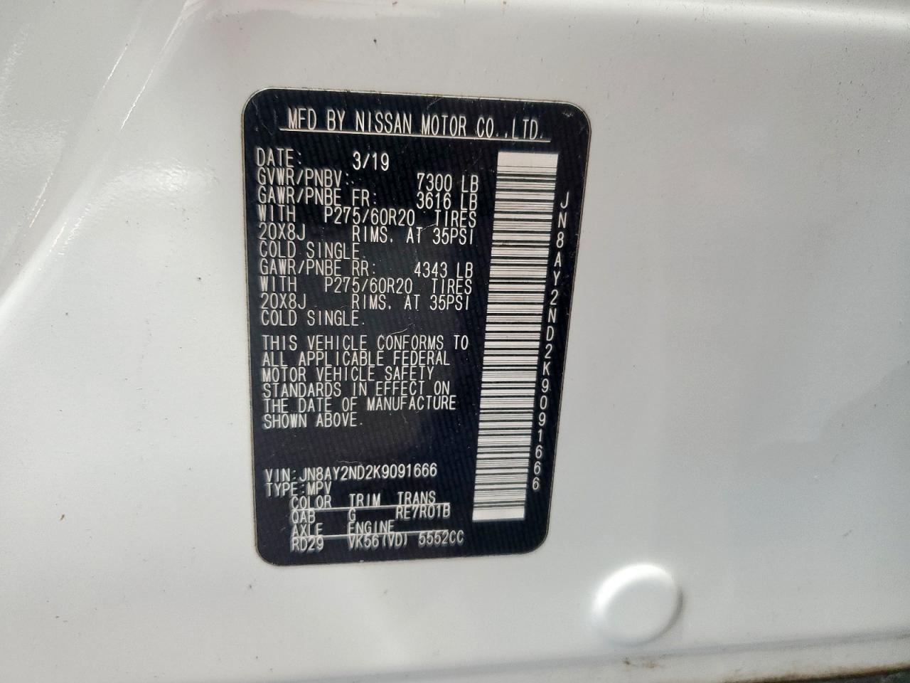 Nissan Armada Sv Image 9