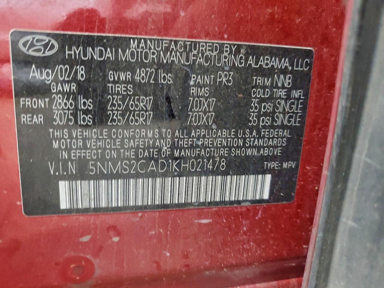 Hyundai SANTA FE Se Image 9