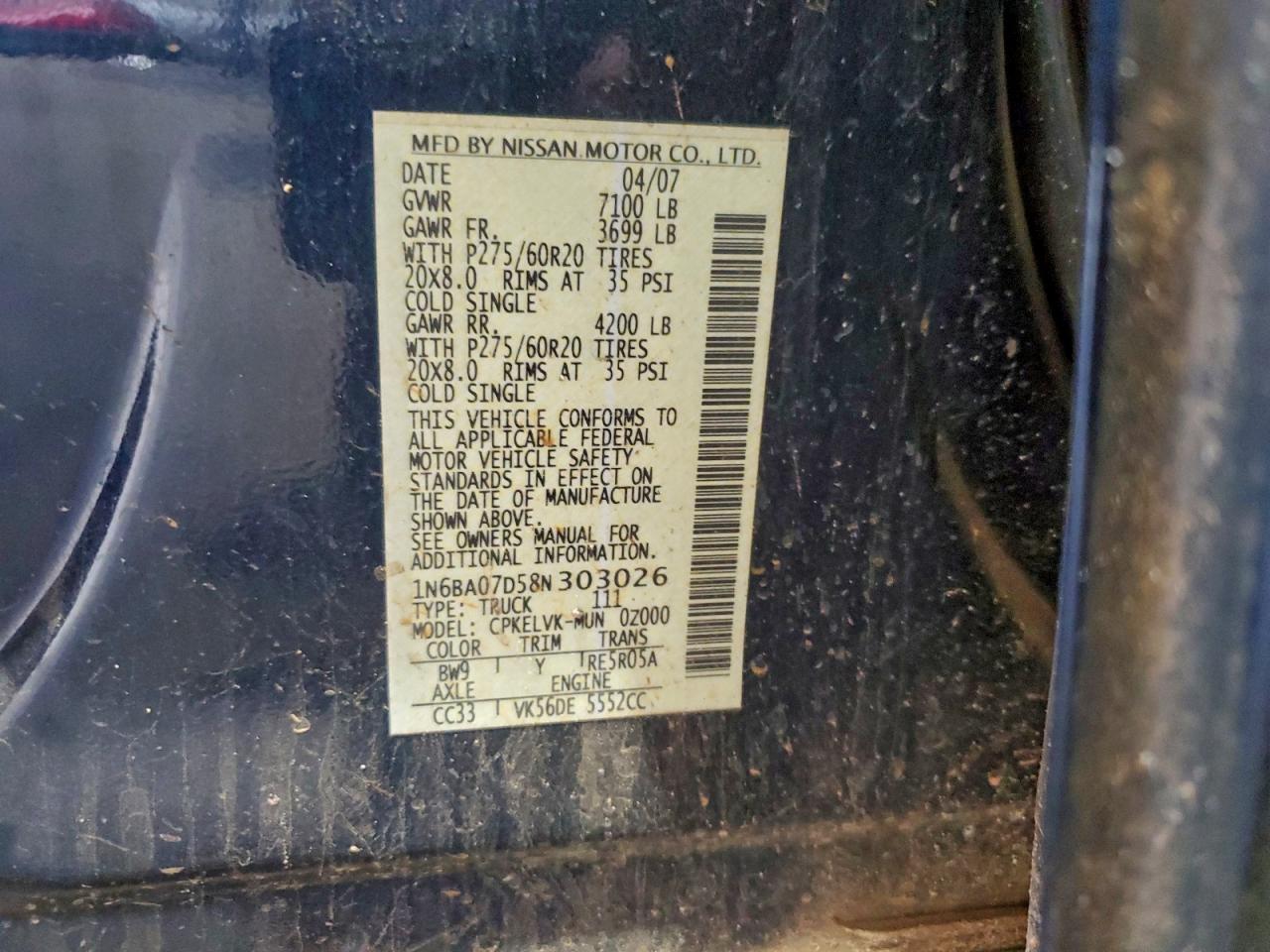 Nissan Titan Xe Image 10