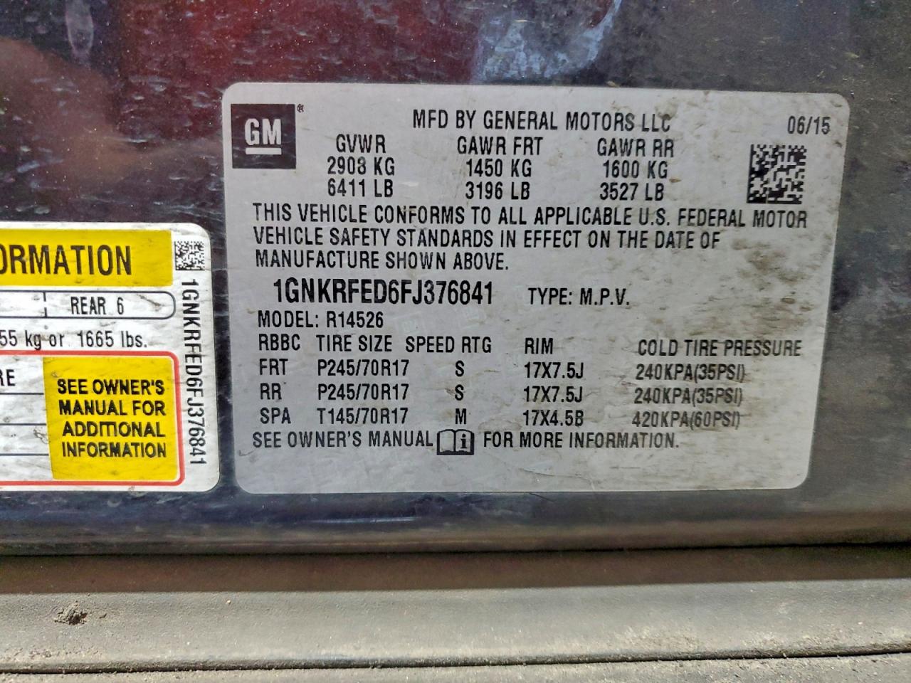 Chevrolet Traverse Ls Image 11