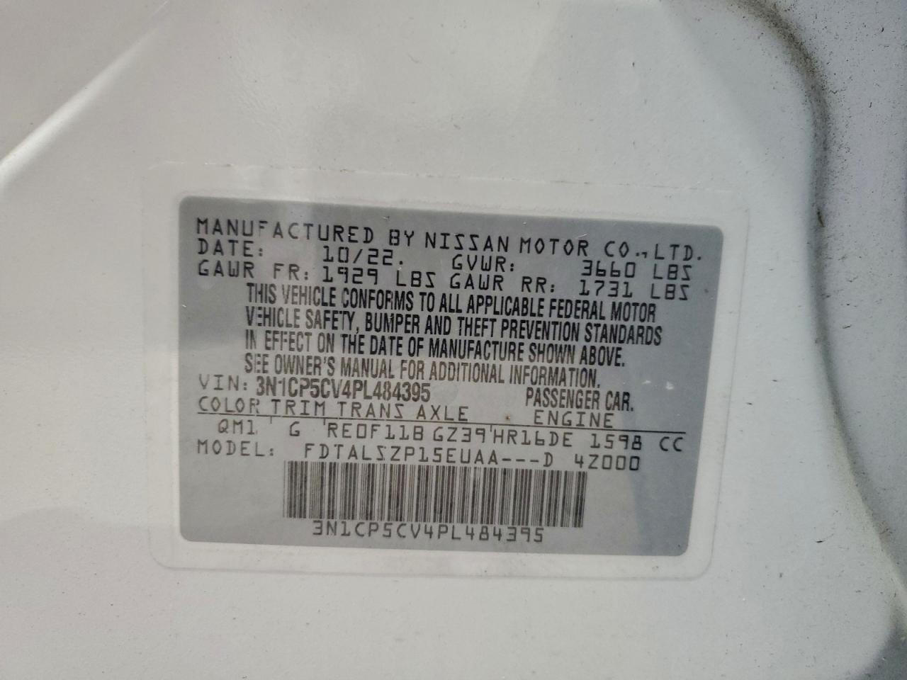 Nissan Kicks Sv Image 10