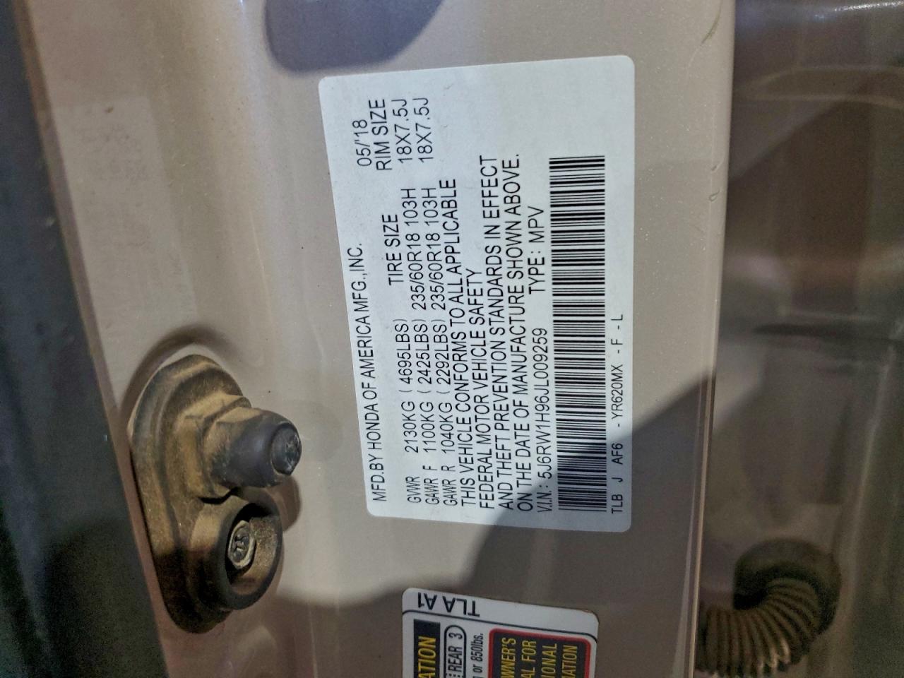 Honda Crv Touring Image 10